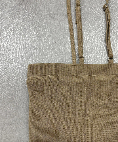 雙肩帶針織吊帶衫