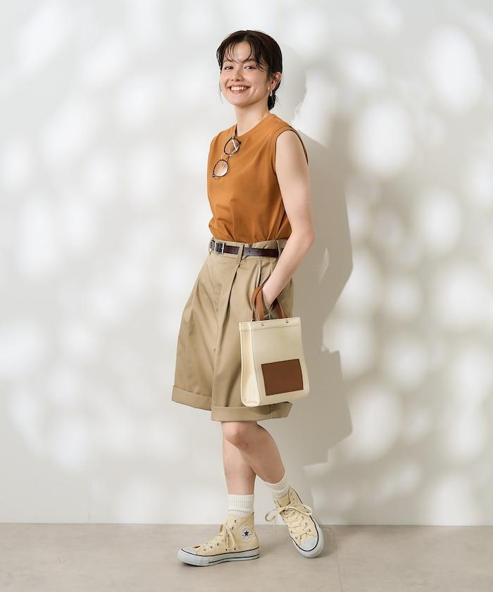 <防紫外線/接觸冷感>COOLPASS 緊身無袖T恤