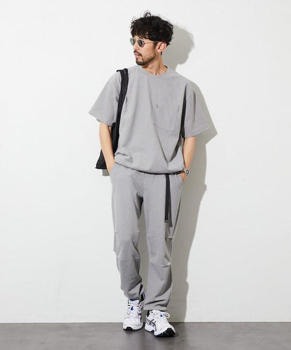 夏季針織寬鬆修身編織休閒長褲