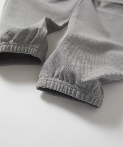 夏季針織寬鬆修身編織休閒長褲