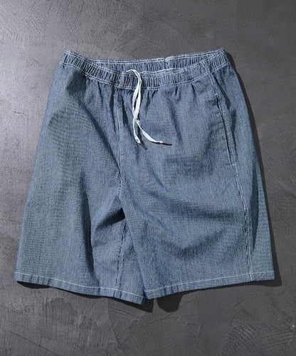 聯名 牛仔布 廚師寬鬆短褲