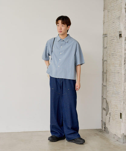 【WHIMSIC/2尺碼展開】雙膝繪畫工裝褲