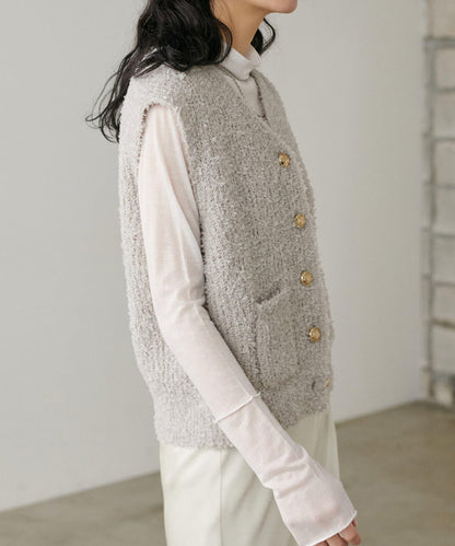 【LARUTA】透視天竺高領T恤