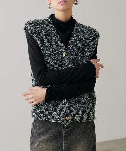 【LARUTA】透視天竺高領T恤