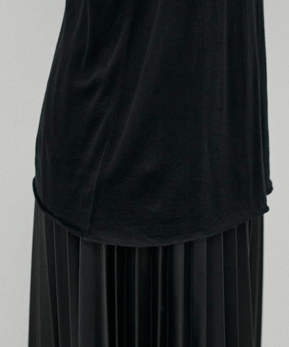 【LARUTA】透視天竺高領T恤