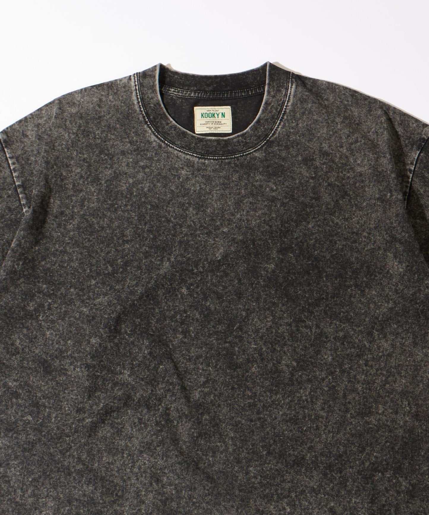 【/3尺碼展開】KOOKY'N化學洗水T恤