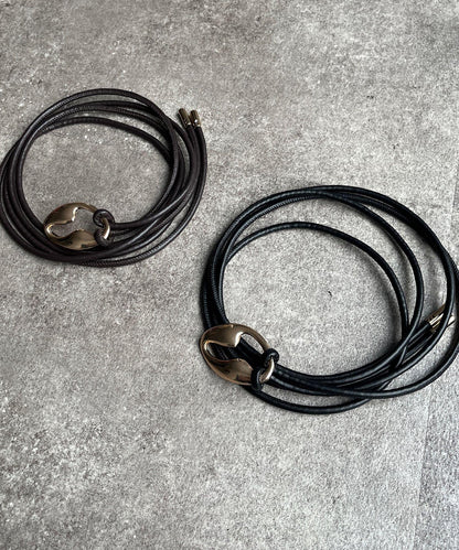 變形扣編織腰帶