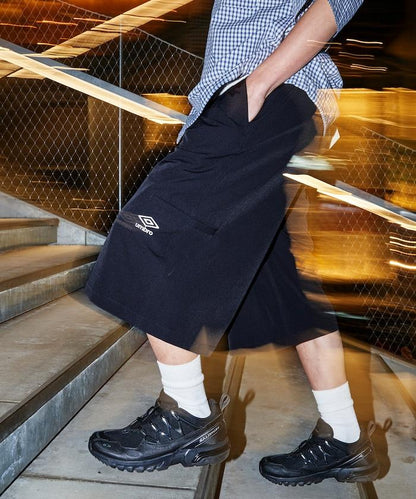 聯名**UMBRO**尼龍寬鬆短褲