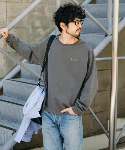 破壞長袖T-shirt