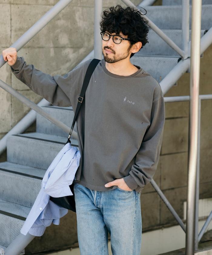 破壞長袖T-shirt
