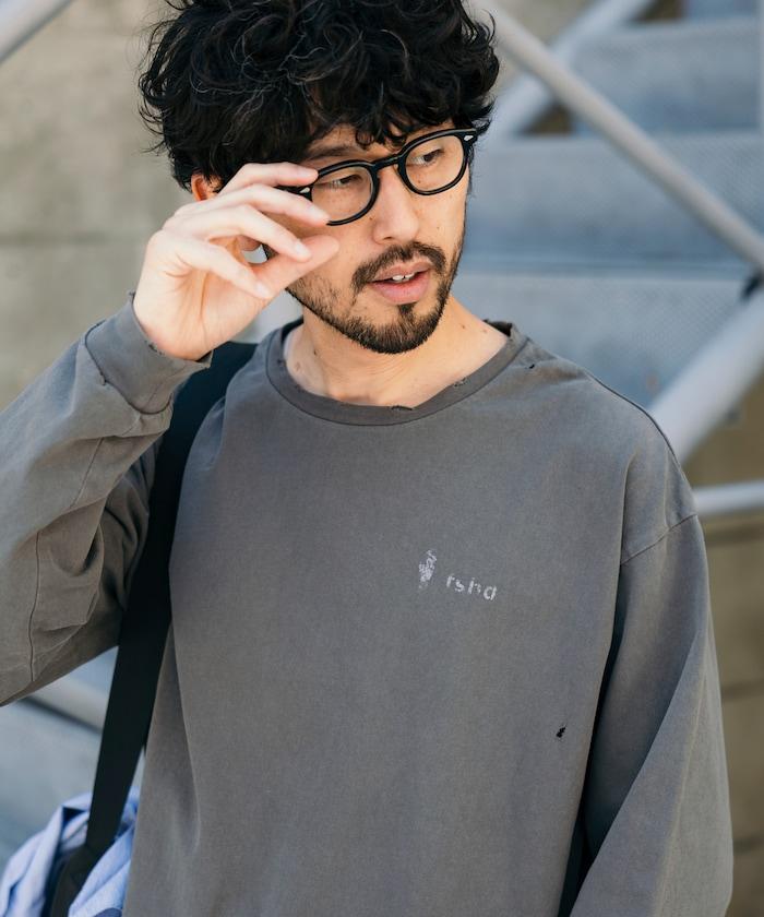 破壞長袖T-shirt