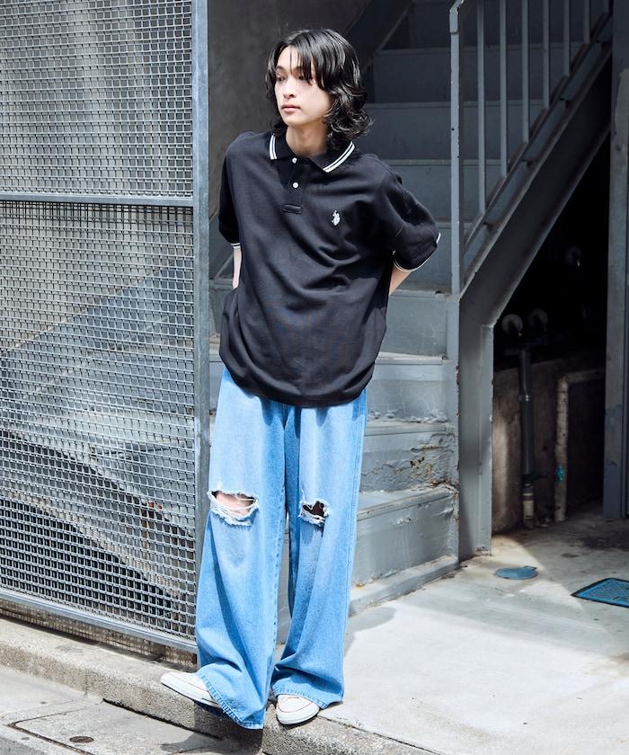 聯名 鹿子紋立領Polo衫【限定推出】