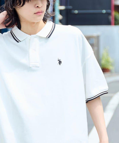 聯名 鹿子紋立領Polo衫【限定推出】