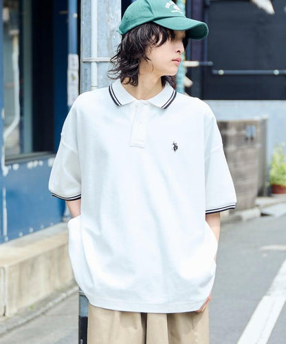 聯名 鹿子紋立領Polo衫【限定推出】
