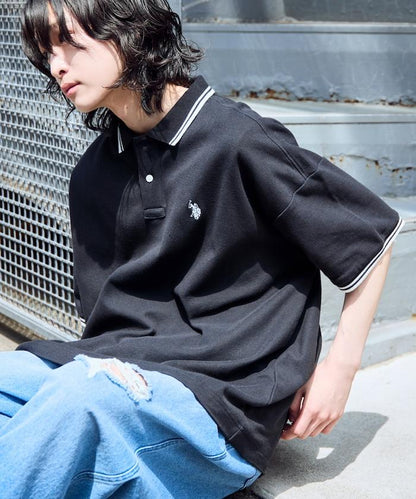 聯名 鹿子紋立領Polo衫【限定推出】