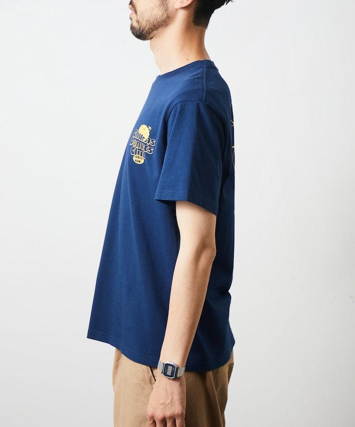 CHUMS×FREAK'S STORE/巧克力 聯名 背面印花 圓領 T恤 / 甜甜圈 俱樂部