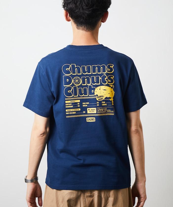 CHUMS×FREAK'S STORE/巧克力 聯名 背面印花 圓領 T恤 / 甜甜圈 俱樂部