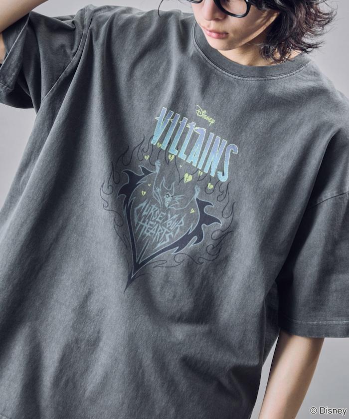 聯名 Villains 色素圖形T恤