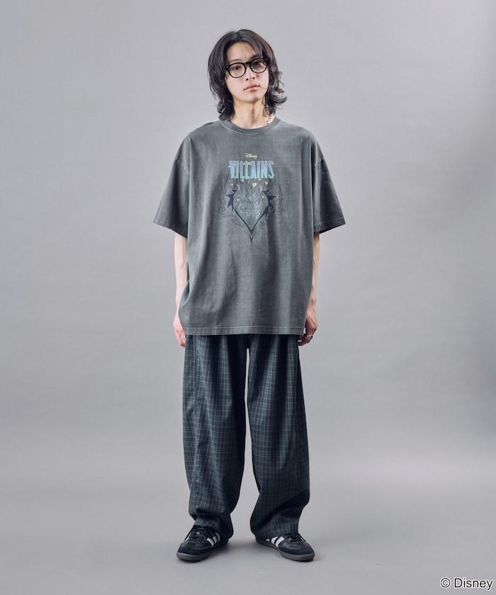 聯名 Villains 色素圖形T恤
