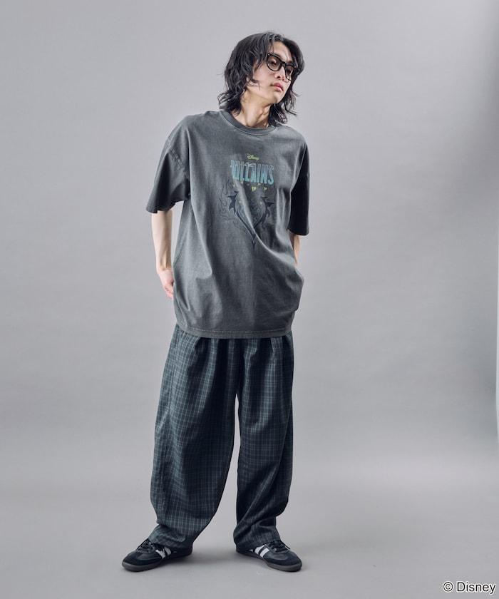 聯名 Villains 色素圖形T恤