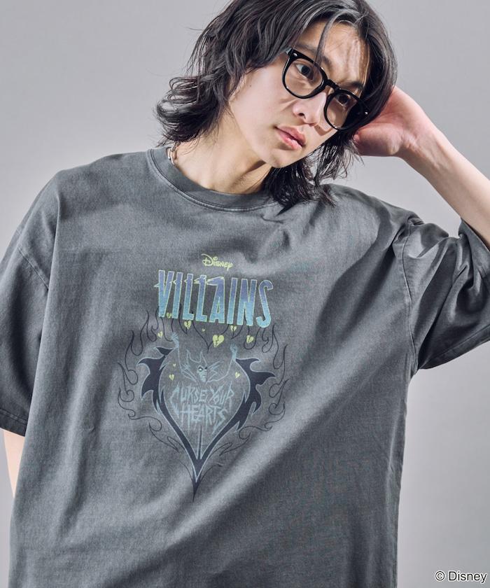 聯名 Villains 色素圖形T恤