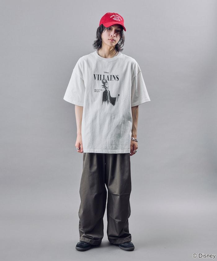 聯名 Villains 色素圖形T恤