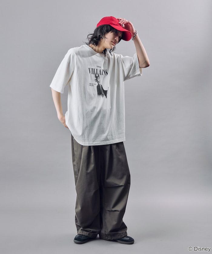 聯名 Villains 色素圖形T恤