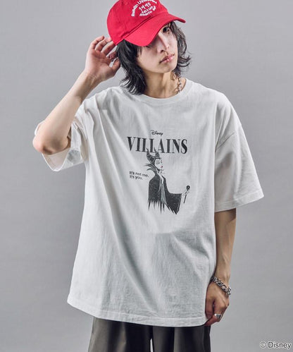 聯名 Villains 色素圖形T恤