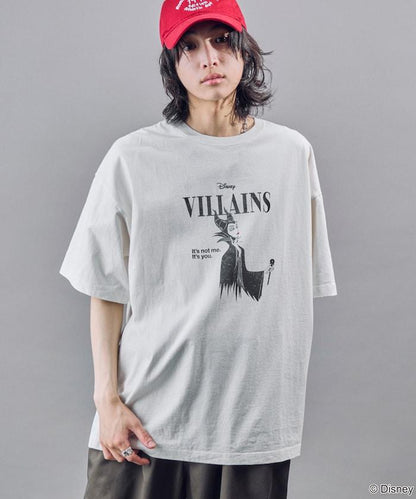 聯名 Villains 色素圖形T恤