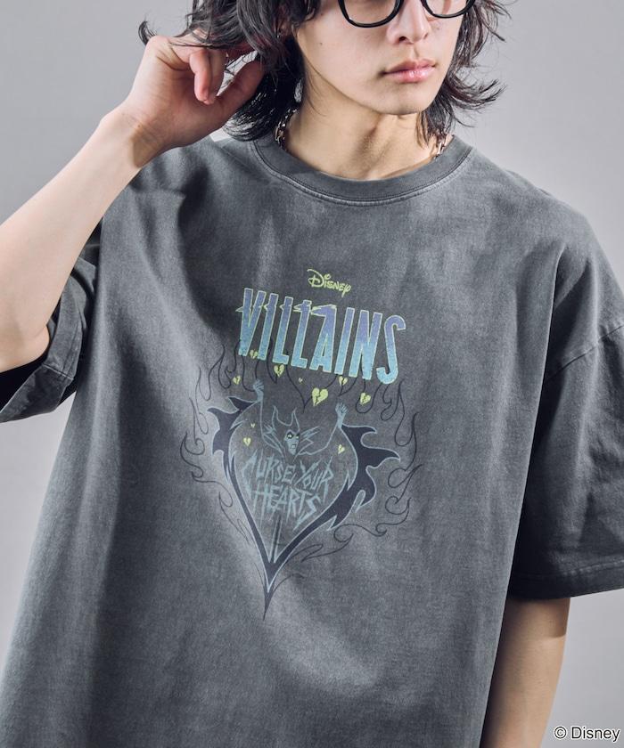 聯名 Villains 色素圖形T恤