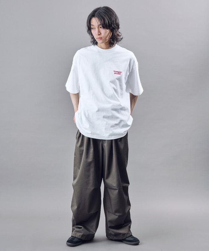 Lovepop studio 心形印花背面印花T恤
