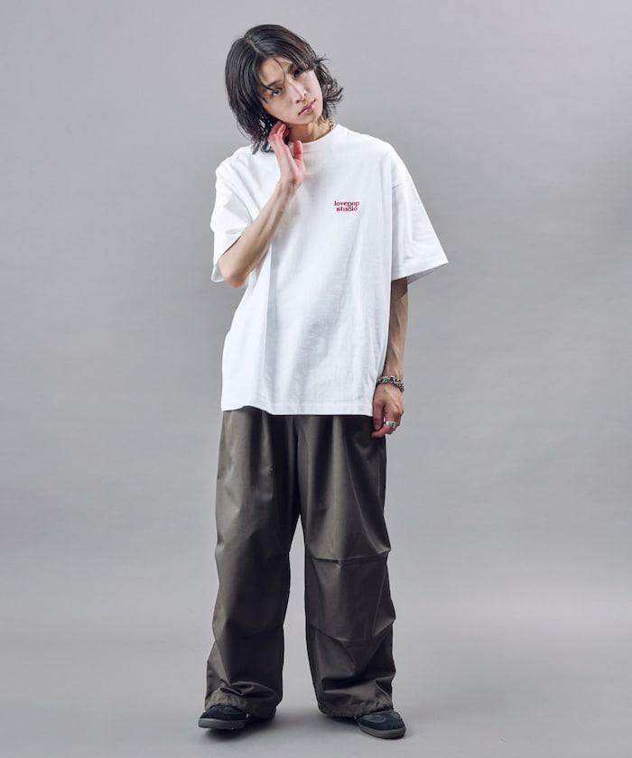 Lovepop studio 心形印花背面印花T恤