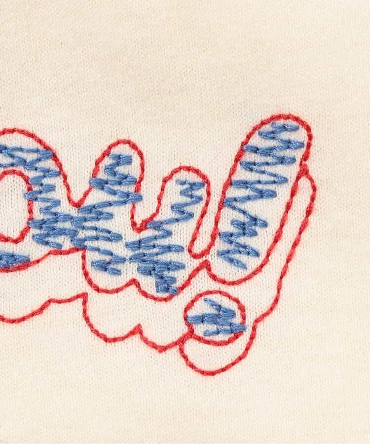 動物刺繡T恤