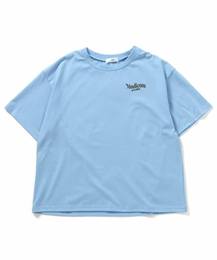 狗牙紋印花T-shirt