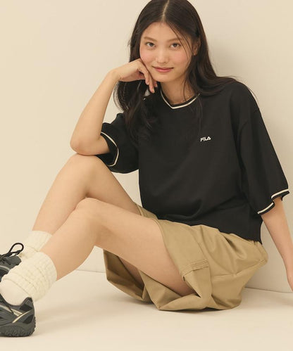 短袖 線條 針織 拉鍊衫