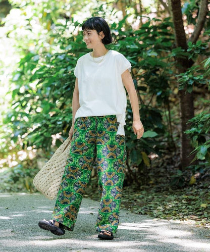 法式寬鬆袖長款上衣