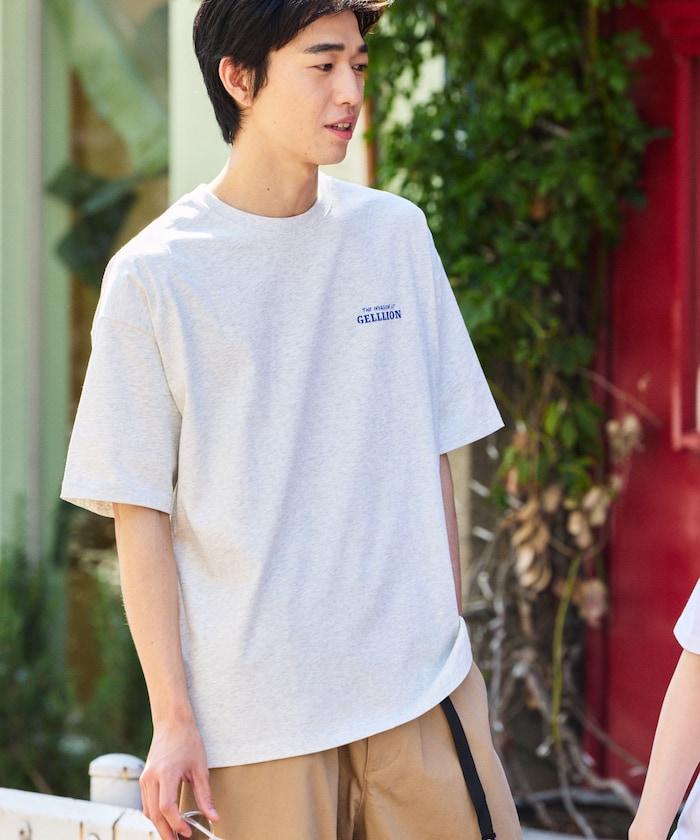 GELLLION/格里昂 舒適版後背印花圓領T恤/GEL UFO
