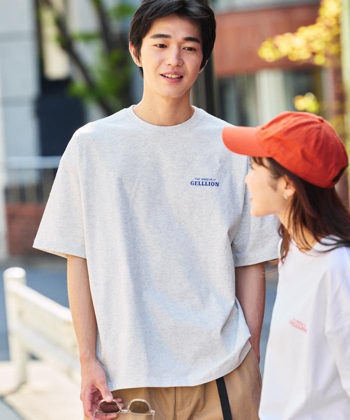 GELLLION/格里昂 舒適版後背印花圓領T恤/GEL UFO