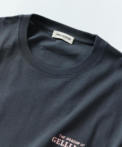 GELLLION/格里昂 舒適版後背印花圓領T恤/GEL UFO