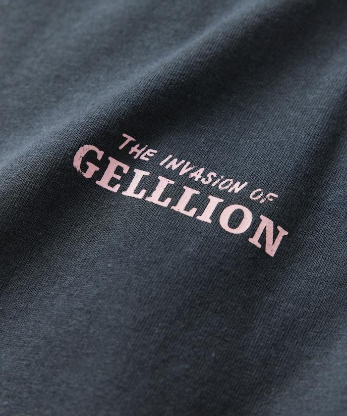 GELLLION/格里昂 舒適版後背印花圓領T恤/GEL UFO