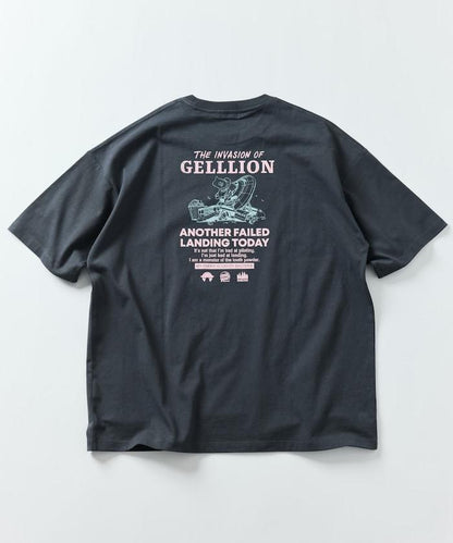 GELLLION/格里昂 舒適版後背印花圓領T恤/GEL UFO