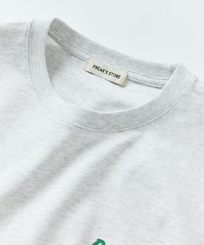 PSTER/寬鬆版後背印花圓領T恤 / Burger