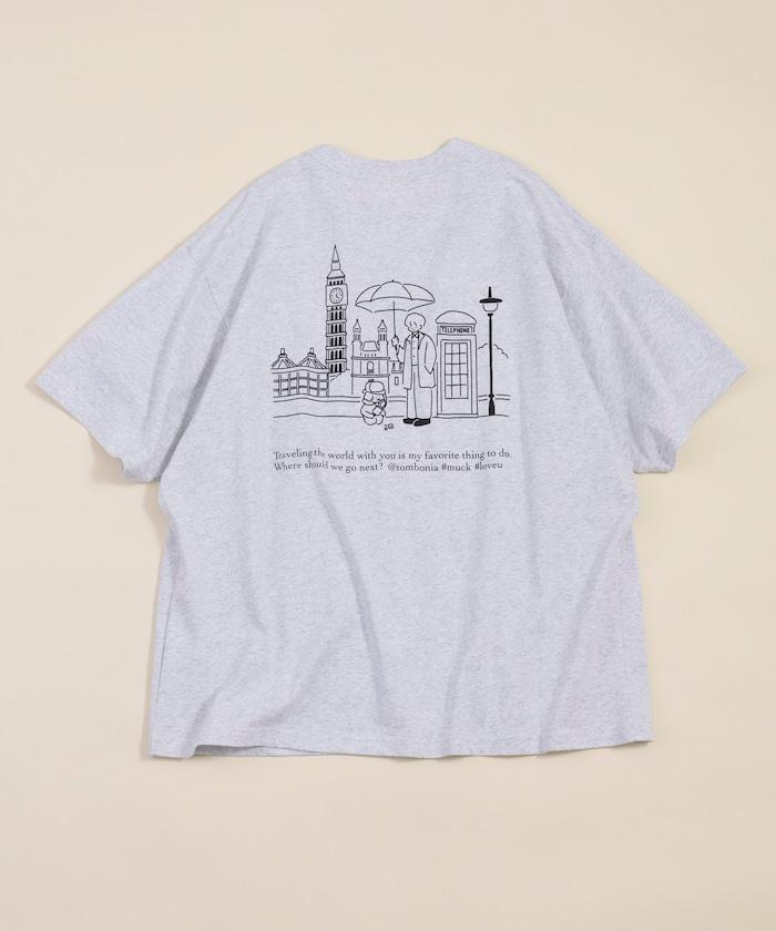 tombonia  London 旅行 短袖T恤