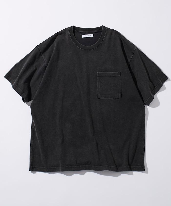 輕鬆寬鬆粉飾 短袖T恤