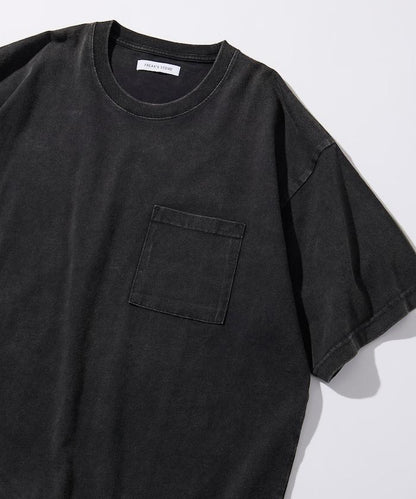 輕鬆寬鬆粉飾 短袖T恤