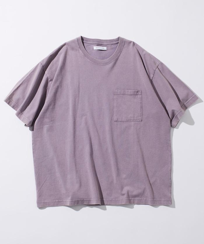 輕鬆寬鬆粉飾 短袖T恤