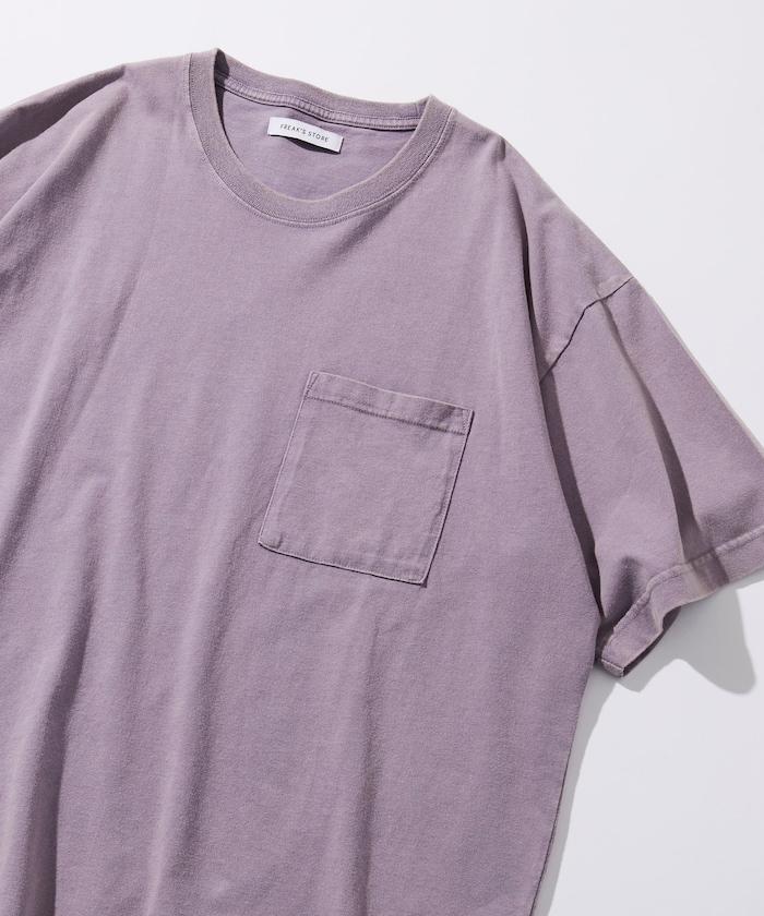 輕鬆寬鬆粉飾 短袖T恤