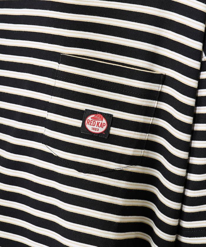 聯名 多色條紋口袋設計T恤