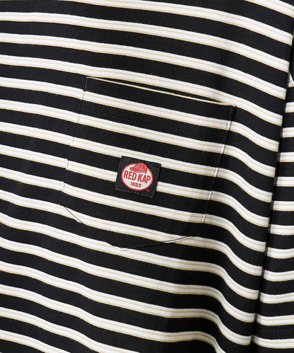 聯名 多色條紋口袋設計T恤