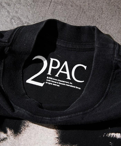 2pac 你還在嗎 前面印花 圓領T恤 短袖